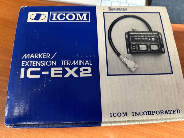 ICOM EX2 MARKER EXTENSION TERMINAL NUOVO  FONDO DI MAGAZZINO CON IMBALLO