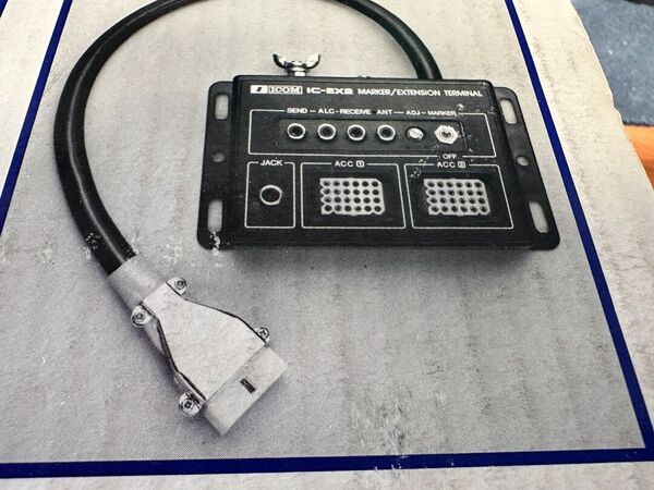 ICOM EX2 MARKER EXTENSION TERMINAL NUOVO  FONDO DI MAGAZZINO CON IMBALLO