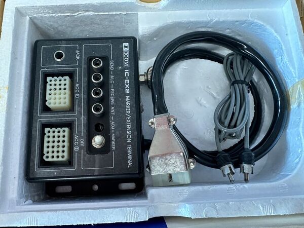 ICOM EX2 MARKER EXTENSION TERMINAL NUOVO  FONDO DI MAGAZZINO CON IMBALLO