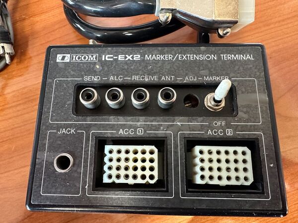 ICOM EX2 MARKER EXTENSION TERMINAL NUOVO  FONDO DI MAGAZZINO CON IMBALLO
