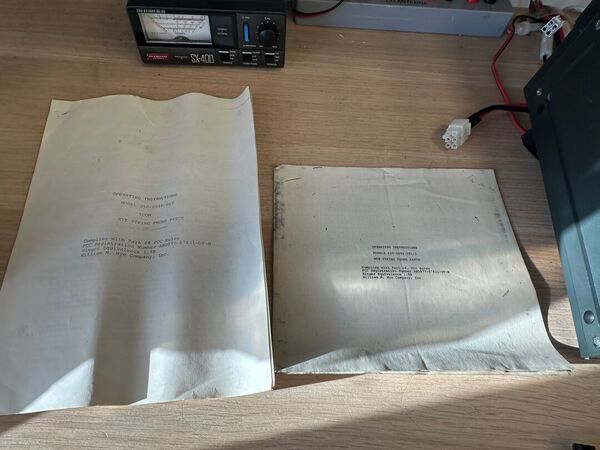 ICOM PHONE PATCH 720 EXTERNAL SPEAKER DI LINEA NUOVO FONDO DI MAGAZZINO CON IMBALLO