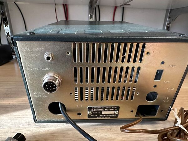 ICOM PHONE PATCH 720 EXTERNAL SPEAKER DI LINEA NUOVO FONDO DI MAGAZZINO CON IMBALLO