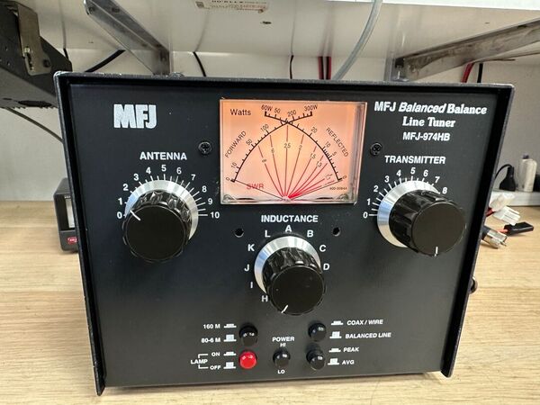 MFJ 974 HB ACCORDATORE MANUALE 300 WATT PEP HF E 50 MHZ OTTIMO