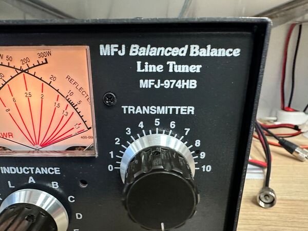 MFJ 974 HB ACCORDATORE MANUALE 300 WATT PEP HF E 50 MHZ OTTIMO