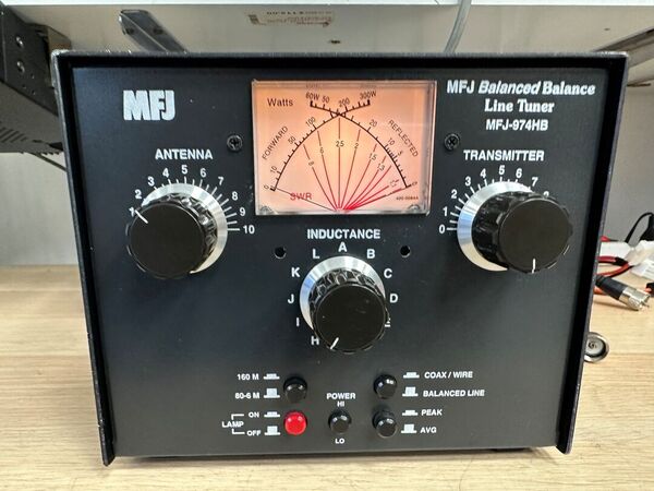 MFJ 974 HB ACCORDATORE MANUALE 300 WATT PEP HF E 50 MHZ OTTIMO