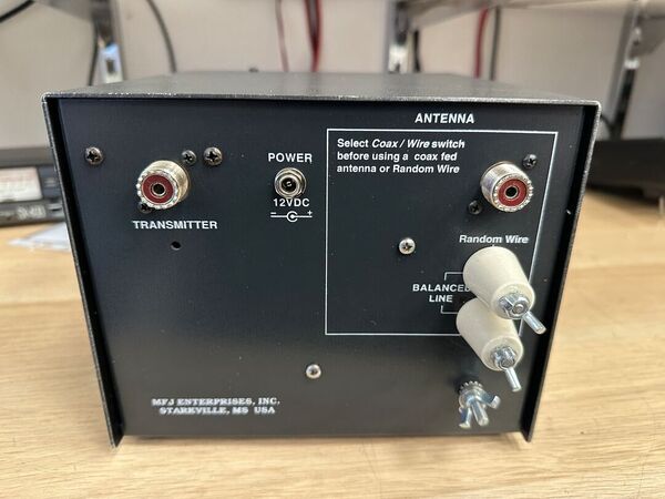 MFJ 974 HB ACCORDATORE MANUALE 300 WATT PEP HF E 50 MHZ OTTIMO