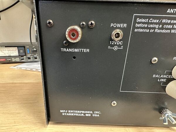 MFJ 974 HB ACCORDATORE MANUALE 300 WATT PEP HF E 50 MHZ OTTIMO