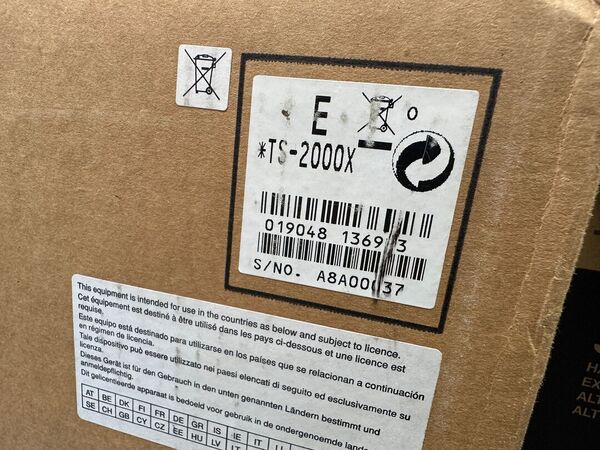 KENWOOD TS 2000 X PENTABANDA HF 50 144 430 1200 MHZ ECCELLENTE STATO DOPPIO IMBALLO GARANZIA CSY AND SON UN ANNO
