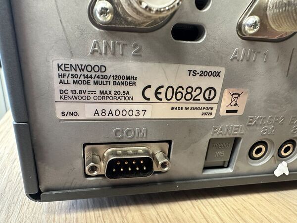 KENWOOD TS 2000 X PENTABANDA HF 50 144 430 1200 MHZ ECCELLENTE STATO DOPPIO IMBALLO GARANZIA CSY AND SON UN ANNO