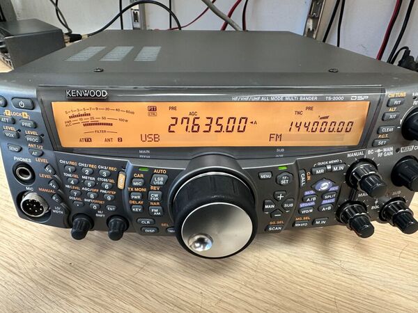 KENWOOD TS 2000 X PENTABANDA HF 50 144 430 1200 MHZ ECCELLENTE STATO DOPPIO IMBALLO GARANZIA CSY AND SON UN ANNO