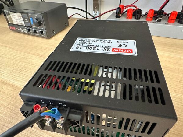 ALIMENTATORE SWITCHING MZMW SK-1200-15 DA 80 AMPERE PEP OTTIMO