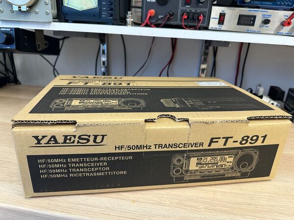 YAESU FT 891 HF E 50 MHZ ALL MODE COME NUOVO ANNO 2024 GARANZIA CSY AND SON CON IMBALLO