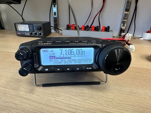 YAESU FT 891 HF E 50 MHZ ALL MODE COME NUOVO ANNO 2024 GARANZIA CSY AND SON CON IMBALLO
