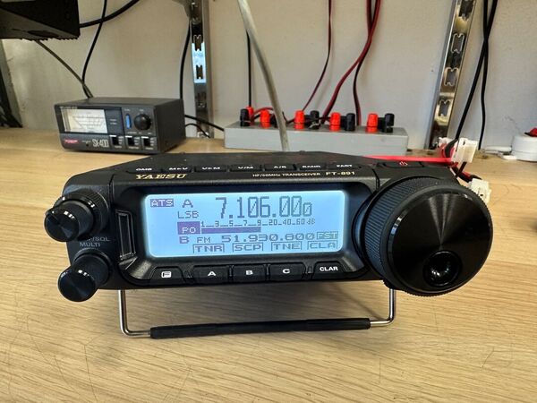 YAESU FT 891 HF E 50 MHZ ALL MODE COME NUOVO ANNO 2024 GARANZIA CSY AND SON CON IMBALLO