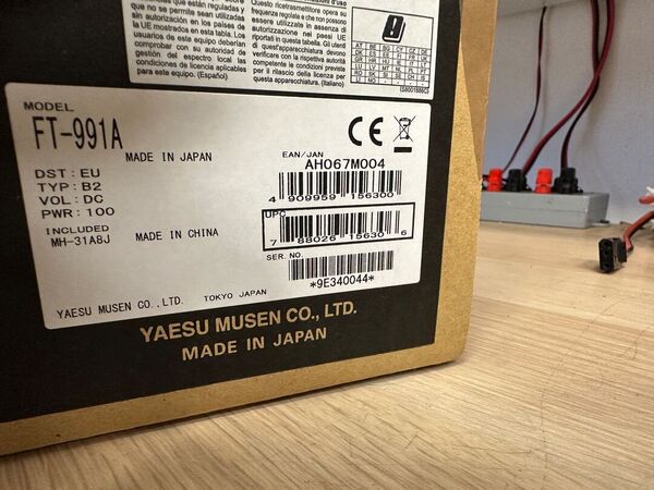 YAESU FT 991 A QUADRIBANDA ALL MODE OTTIMO CON IMBALLO GARANZIA CSY AND SON