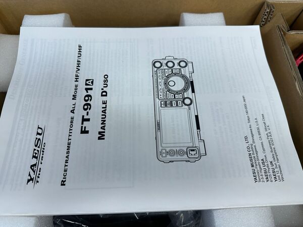 YAESU FT 991 A QUADRIBANDA ALL MODE OTTIMO CON IMBALLO GARANZIA CSY AND SON