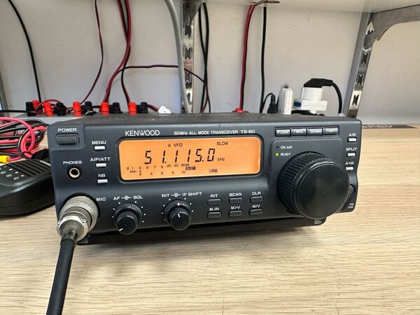 KENWOOD TS 60 RTX 50 MHZ ALL MODE OTTIMO CON STAFFA