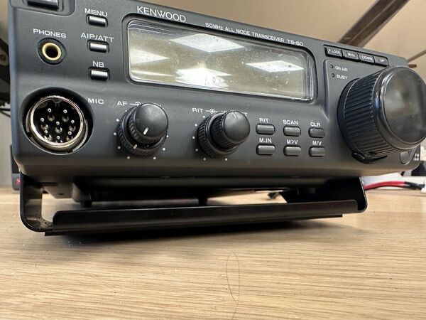 KENWOOD TS 60 RTX 50 MHZ ALL MODE OTTIMO CON STAFFA