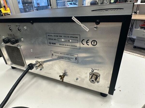ACOM 1000 HF E 50 MHZ AMPLIFICATORE LINEARE A VALVOLA OTTIMO CON IMBALLO E GARANZIA CSY AND SON