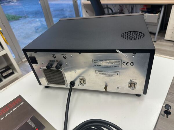 ACOM 1000 HF E 50 MHZ AMPLIFICATORE LINEARE A VALVOLA OTTIMO CON IMBALLO E GARANZIA CSY AND SON