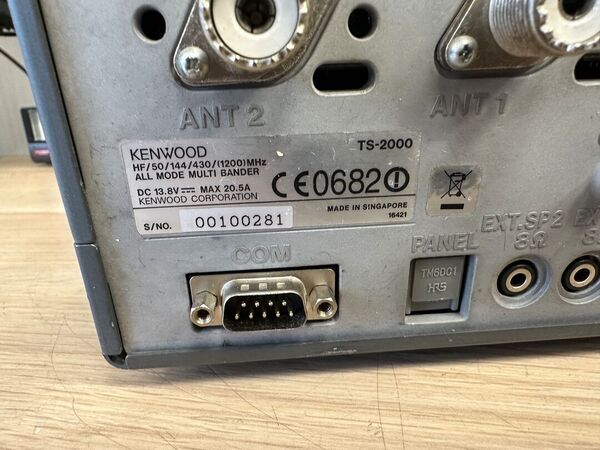 KENWOOD TS 2000 QUADRIBANDA ALL MODE OTTIMO DOPPIO IMBALLO