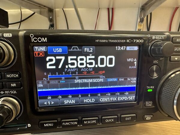 ICOM IC 7300 HF E 50 MHZ ALL MODE OTTIMO CON IMBALLO