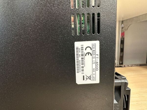 YAESU FT 450 D HF E 50 MHZ ALL MODE COME NUOVO ULTIMA SERIE CON IMBALLO E GARANZIA CSY AND SON