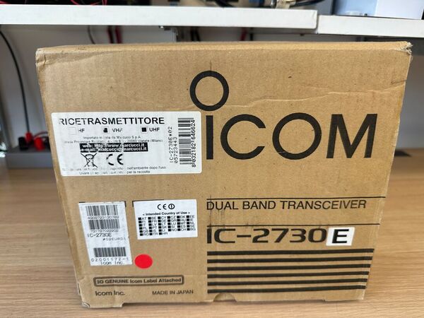 ICOM IC 2730 BIBANDA VEICOLARE OTTIMO CON IMBALLO