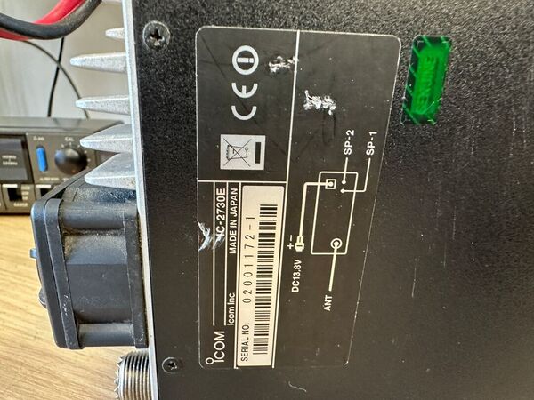 ICOM IC 2730 BIBANDA VEICOLARE OTTIMO CON IMBALLO