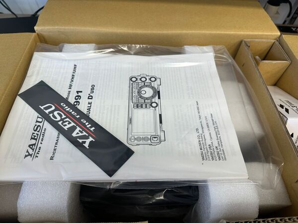 YAESU FT 991 QUADRIBANDA ALL MODE COME NUOVO CON IMBALLO GARANZIA CSY AND SON UN ANNO