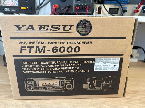 YAESU FTM 6000 BIBANDA VEICOLARE COME NUOVO DA DEMO CON IMBALLO GARANZIA CSY AND SON