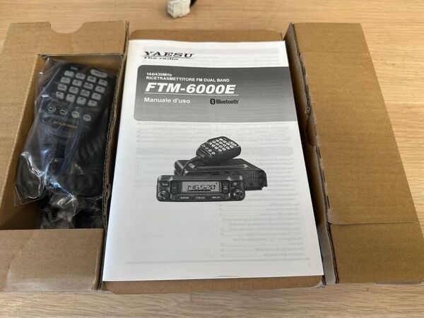 YAESU FTM 6000 BIBANDA VEICOLARE COME NUOVO DA DEMO CON IMBALLO GARANZIA CSY AND SON