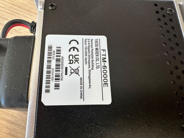 YAESU FTM 6000 BIBANDA VEICOLARE COME NUOVO DA DEMO CON IMBALLO GARANZIA CSY AND SON