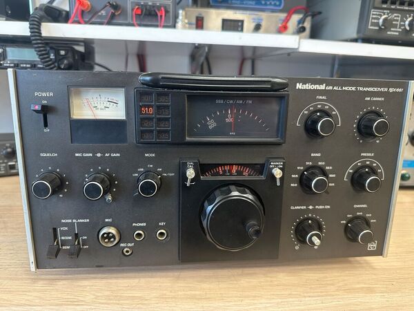 NATIONAL 6M ALL MODE TRANSCEIVER RJX-661 OTTIMO LEGGI BENE