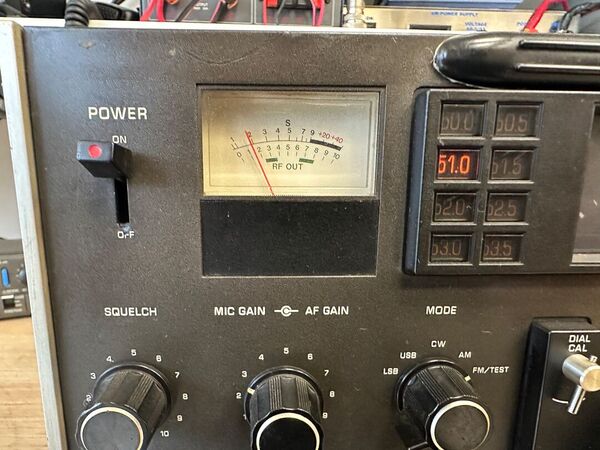 NATIONAL 6M ALL MODE TRANSCEIVER RJX-661 OTTIMO LEGGI BENE