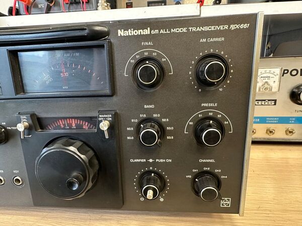 NATIONAL 6M ALL MODE TRANSCEIVER RJX-661 OTTIMO LEGGI BENE