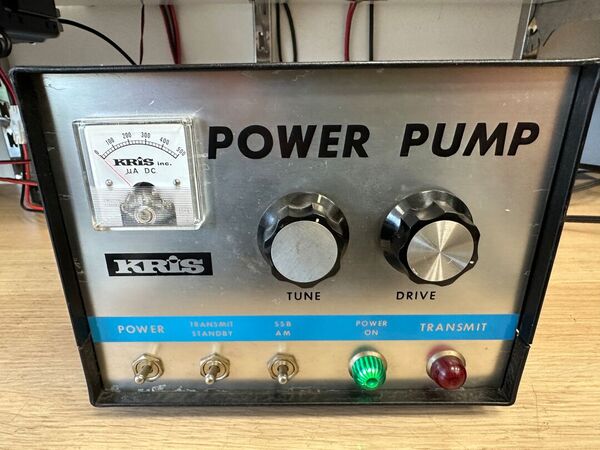 KRIS POWER PUMP LINEARE C  27 -28 MHZ VALVOLARE ALIMENTZIONE A 220 V