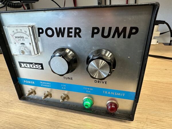 KRIS POWER PUMP LINEARE C  27 -28 MHZ VALVOLARE ALIMENTZIONE A 220 V