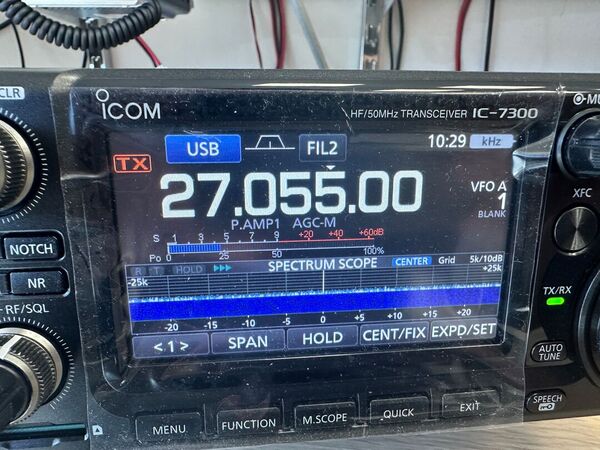 ICOM IC 7300 HF E 50 MHZ ALL MODE COME NUOVO LUGLIO 2025 GARANZIA RESIDUA OLTRE 4 ANNI ADVATEC ITALIA CON IMBALLO