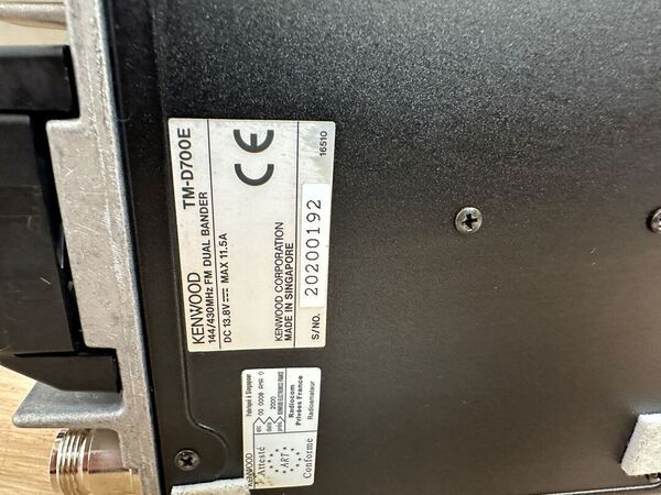 KENWOOD TM D 700 BIBANDA VEICOLARE OTTIMO