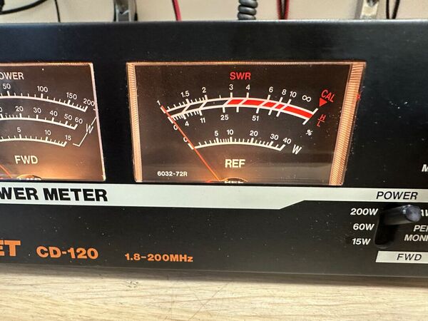 COMET CD 120 ROSWATTMETRO DA 1,8 A 200 MHZ 200 WATT PEP OTTIMO