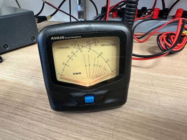 AVAIR AV 20 ROSWATTMETRO DA 1,8 A 200 MHZ OTTIMO