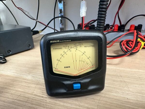 AVAIR AV 20 ROSWATTMETRO DA 1,8 A 200 MHZ OTTIMO