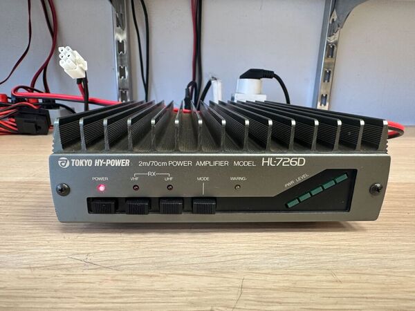 TOKIO HY POWER HL 726D LINEARE STATO SOLIDO VHF E UHF 50 WATT OTTIMO E RARO