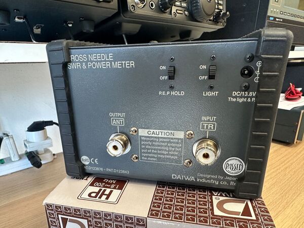 DAIWA CN 901 HP ROSWATTMETRO FINO A 2 KW COME NUOVO CON IMBALLO