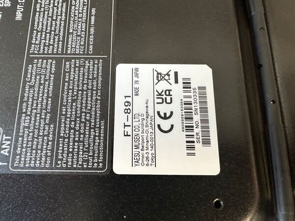 YAESU FT 891 HF E 50 MHZ COME NUOVO CON IMBALLO ACQUISTATO 16 03  2026