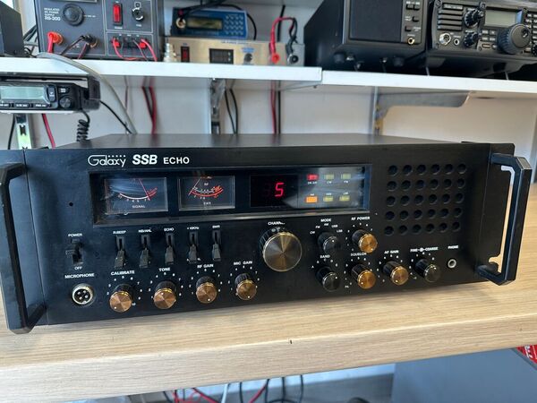 GALAXI SSB ECO CB HF BASE 5 BANDE OTTIMO ALIMENTAZIONE A 220 V