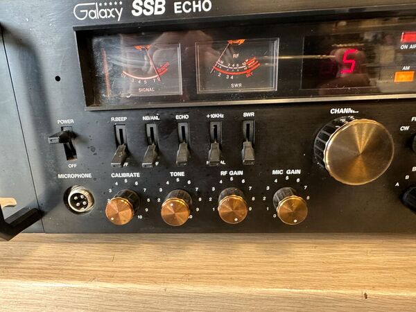 GALAXI SSB ECO CB HF BASE 5 BANDE OTTIMO ALIMENTAZIONE A 220 V