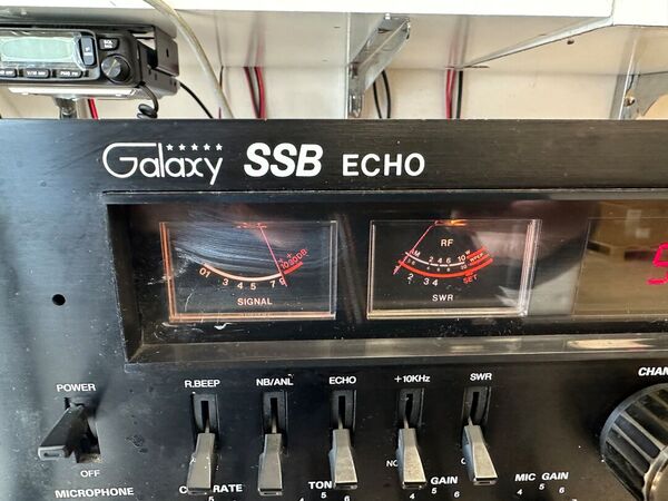 GALAXI SSB ECO CB HF BASE 5 BANDE OTTIMO ALIMENTAZIONE A 220 V