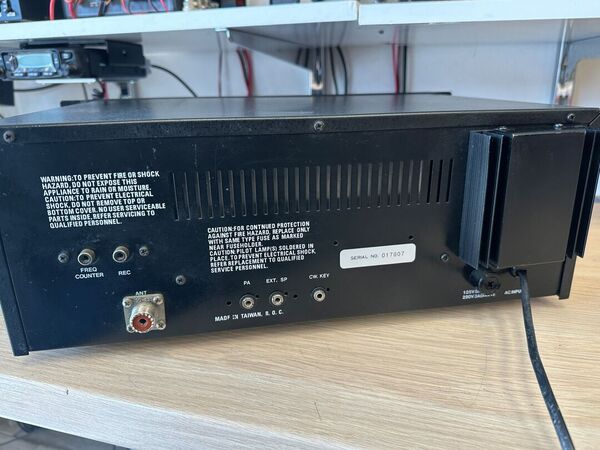 GALAXI SSB ECO CB HF BASE 5 BANDE OTTIMO ALIMENTAZIONE A 220 V